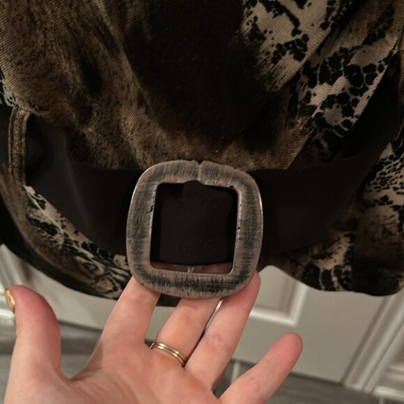 Vintage Frank Lyman Design Women’s Pattern Neutral Colored Sweater - Picture 3 of 6